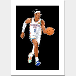 Shai Gilgeous Alexander #1 Handle Posters and Art